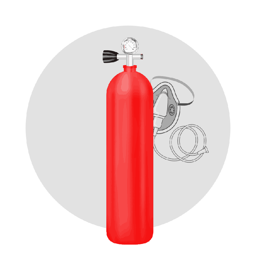 Oxygen cylinder