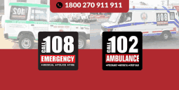 102 and 108 ambulance services